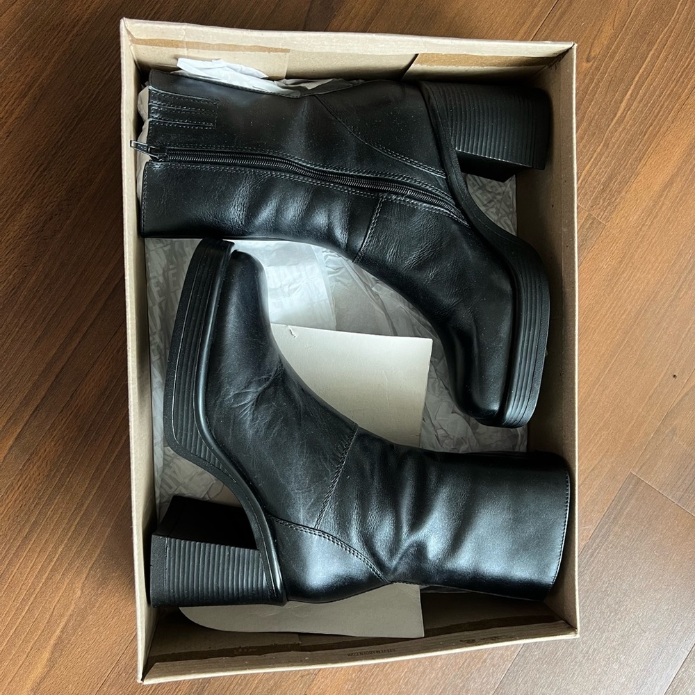 New Steve Madden Leather Boots
